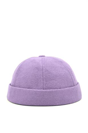 Womens Winter Beanie Lilac Docker Hat