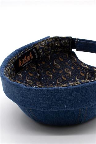 Kadın Kot Şapka Denim Sipersiz Cap