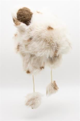 Womens Teddy Soft Teddy Pom Pom Premium Hat - Adjustable