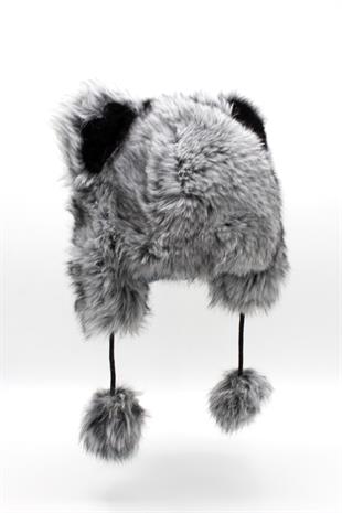 Womens Teddy Soft Teddy Pom Pom Premium Hat - Adjustable