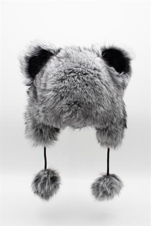 Womens Teddy Soft Teddy Pom Pom Premium Hat - Adjustable