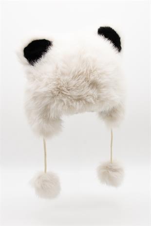 Womens Teddy Soft Teddy Pom Pom Premium Hat - Adjustable
