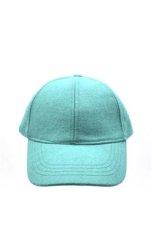 Womens Turquoise Winter Baseball Cap Hat