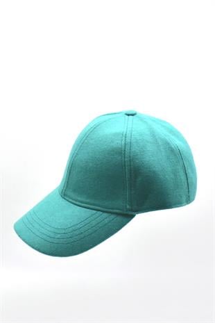 Womens Turquoise Winter Baseball Cap Hat
