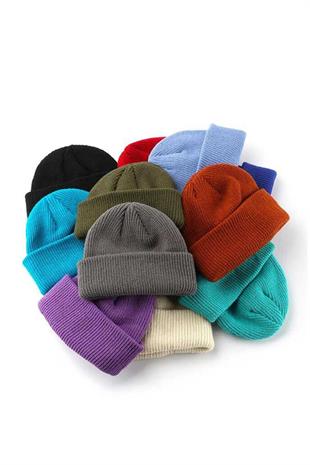 Womens Vintage Hipster Docker Beanie Cream