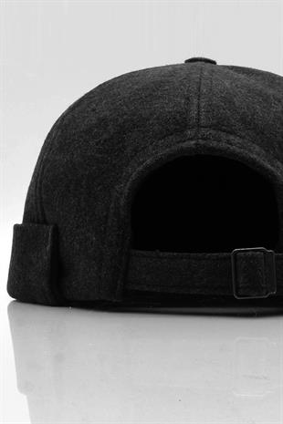 Kışlık Yeni Stil Yün Retro Hip-Hop Docker Şapka