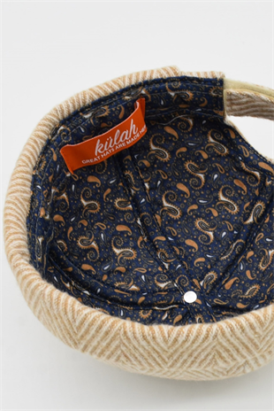 Kışlık Yeni Stil Yün Retro Hip-Hop Docker Şapka Camel