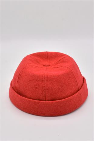  Winter Hiphop Beanie Red Docker Hat