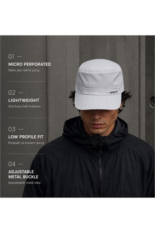 Micro Air Technical Field Olive Cap – Nefes Alan Hafif Şapka