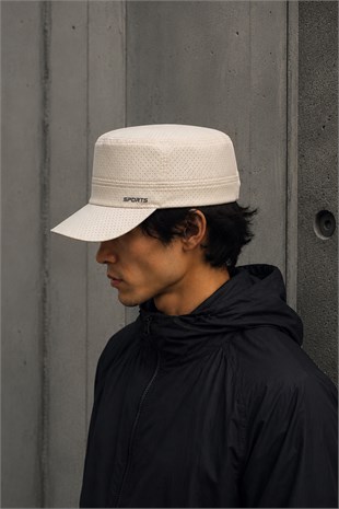 Micro Air Technical Ivory Cap – Nefes Alan Hafif Şapka