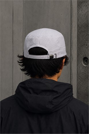 Micro Air Technical Stone White Cap – Nefes Alan Hafif Şapka