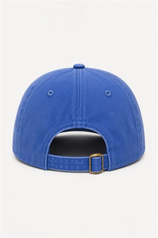 Ocean Research Co. Nakışlı Washed Dad Cap – Royal Blue