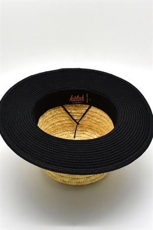 Paloma Straw Sun Hat Unisex Multicolor Ribboned Boater Hat