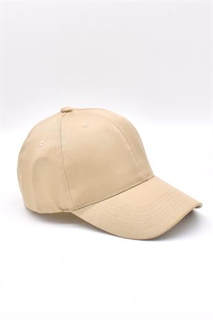 Cotton Baseball Hat Velcro Flex Cap | Black Beige 2x Pack Pack