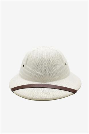 Premium Safari Explorer Şapka Unisex Ayarlanabilir Hasır Kask