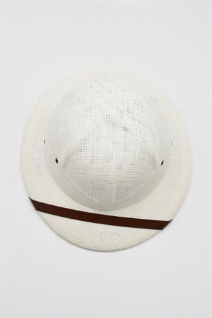 Premium Safari Explorer Şapka Unisex Ayarlanabilir Hasır Kask