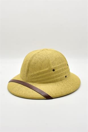 Premium Safari Explorer Hat Unisex Adjustable Straw Kask