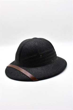 Premium Safari Explorer Şapka Unisex Ayarlanabilir Hasır Kask