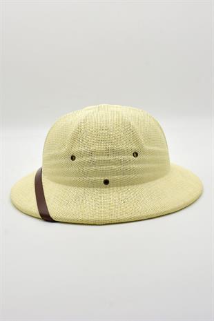 Premium Safari Explorer Hat Unisex Adjustable Straw Kask