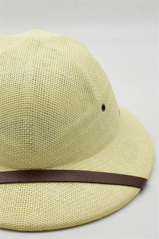 Premium Safari Explorer Hat Unisex Adjustable Straw Kask