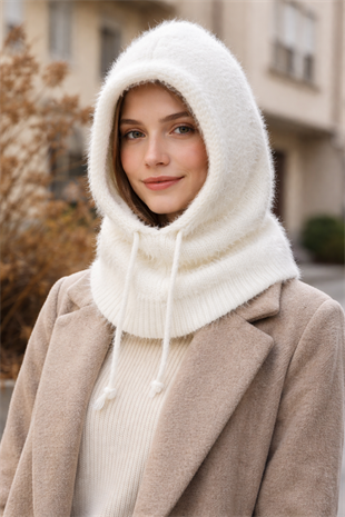 Premium Yumoş Balaklava – Ultra Yumuşak Kapüşonlu Boyunluk