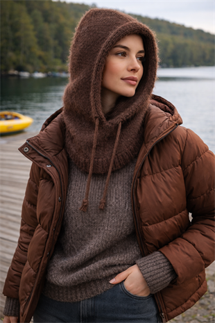 Premium Yumoş Balaklava – Ultra Yumuşak Kapüşonlu Boyunluk
