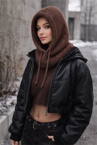 Premium Yumoş Balaklava – Ultra Yumuşak Kapüşonlu Boyunluk