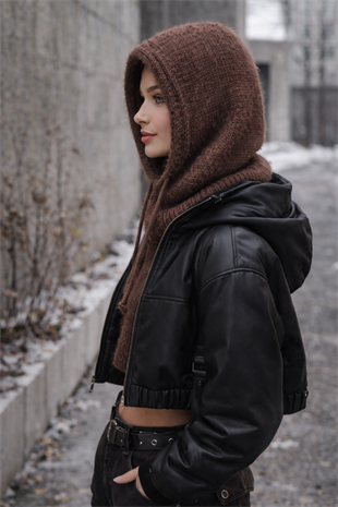 Premium Yumoş Balaklava – Ultra Yumuşak Kapüşonlu Boyunluk