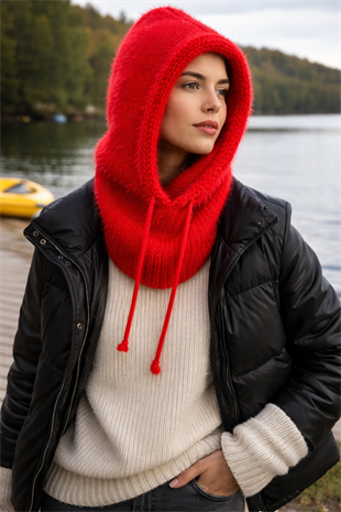 Premium Yumoş Balaklava – Ultra Yumuşak Kapüşonlu Boyunluk