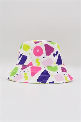Space Bucket Fisherman Hat Lilac