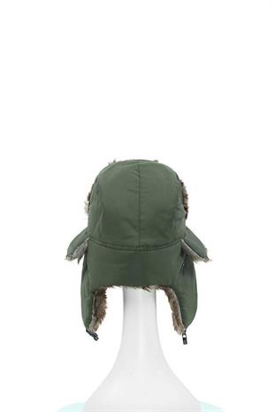 Unisex Çocuk Sıcak Kürklü Bere Kışlık Kulaklı Kayak Şapkası 52Cm