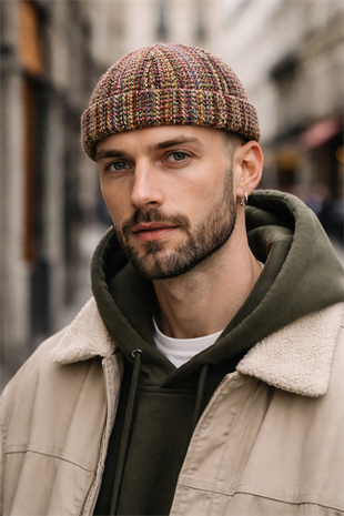 Unisex Docker Şapka Retro Tarzı Kasket