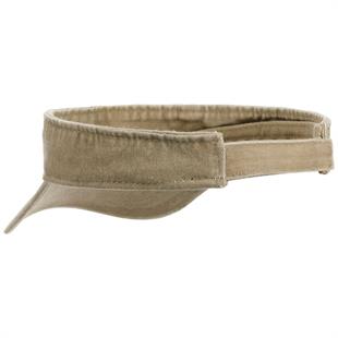 Yıkamalı Denim Pamuklu Vizör Şapka - Kadın/Erkek - İlkbahar/Yaz Sporcu Tenis Kep