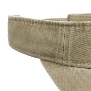 Yıkamalı Denim Pamuklu Vizör Şapka - Kadın/Erkek - İlkbahar/Yaz Sporcu Tenis Kep