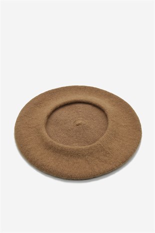 Mİd Brown Parisienne Beanie