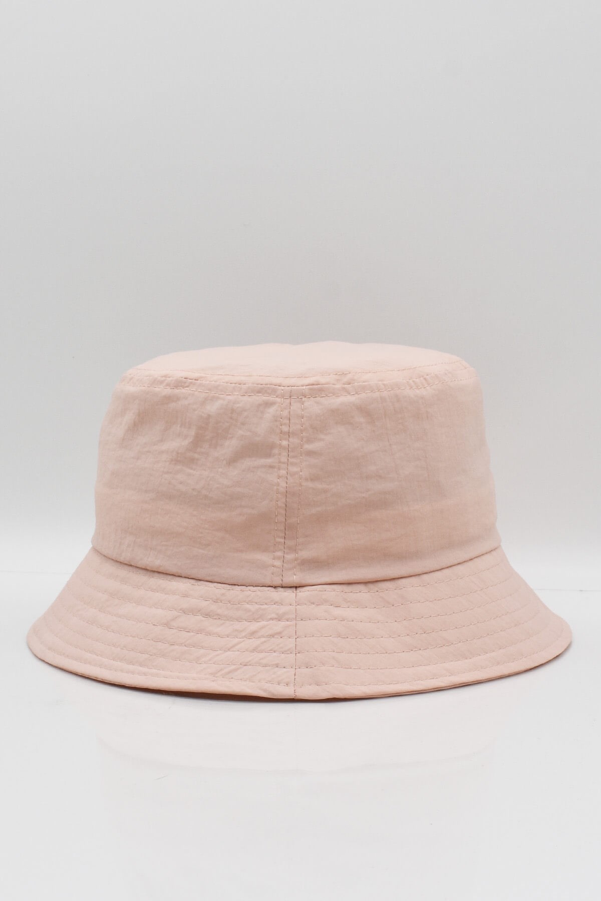 Külah Kadın Teknik Kumaşlı Pembe Bucket Şapka KLH6941
