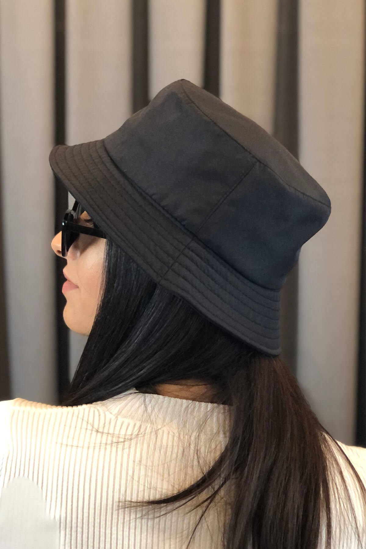 Women's Parachute Fabric Water Repellent Bucket Hat