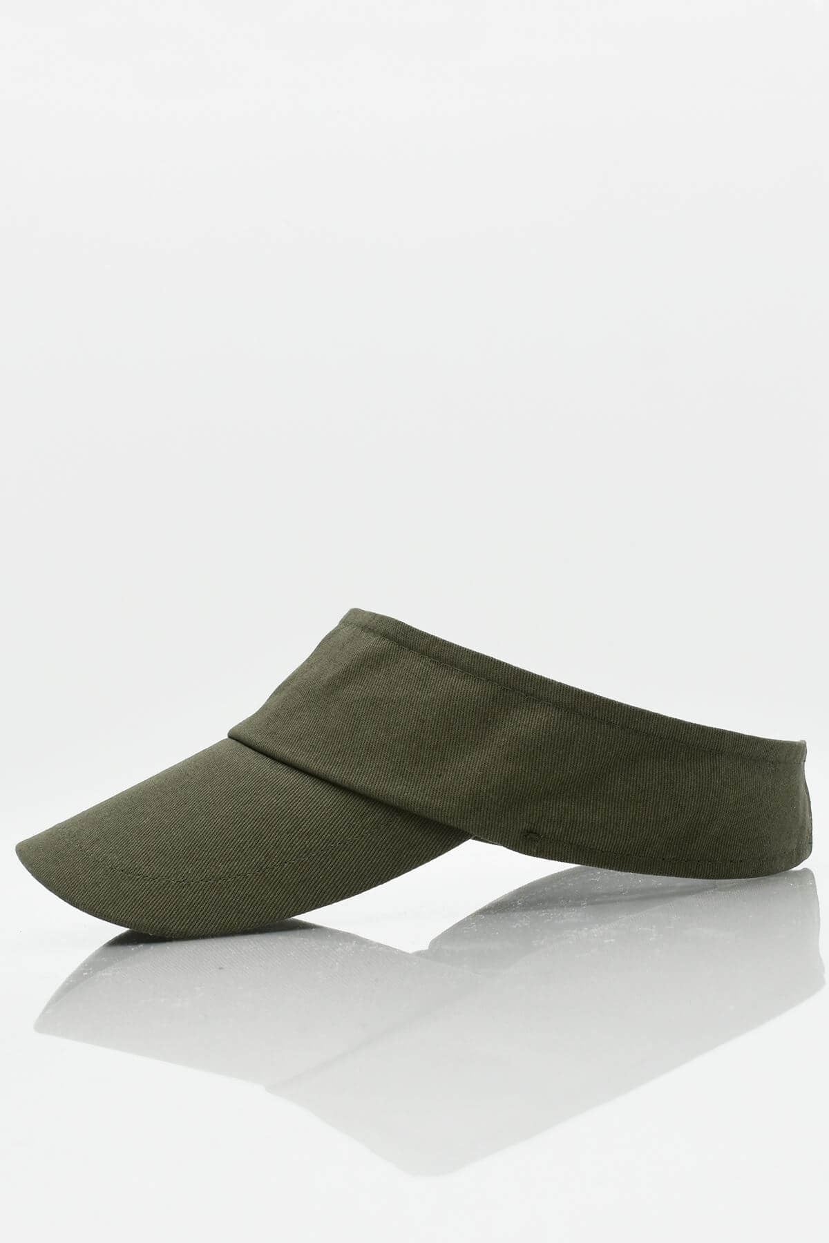 Men's Uv Protect Visor Flat CapHat - Khaki