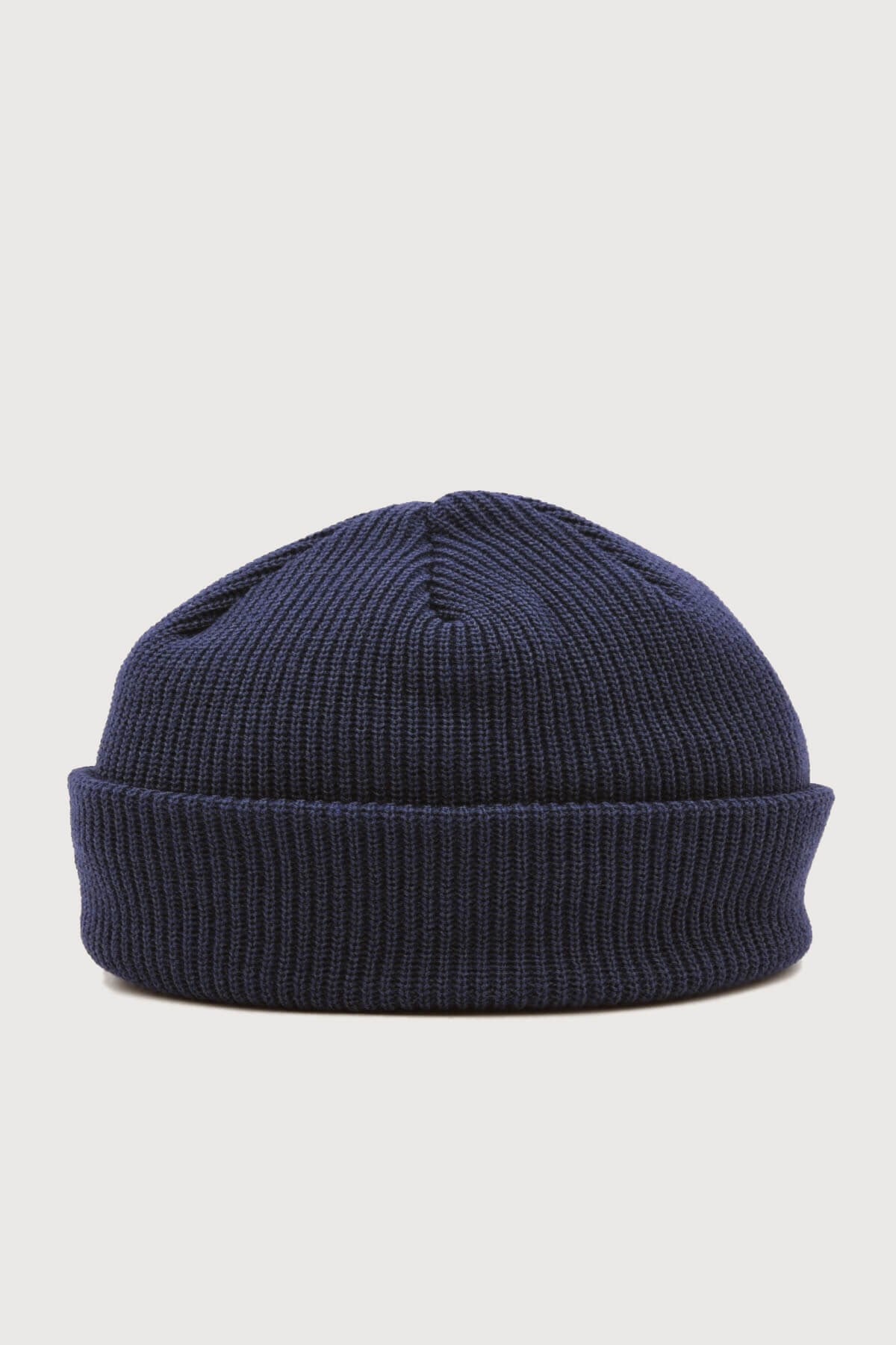 Erkek Koyu Lacivert Örgü Docker Bere Skullcap