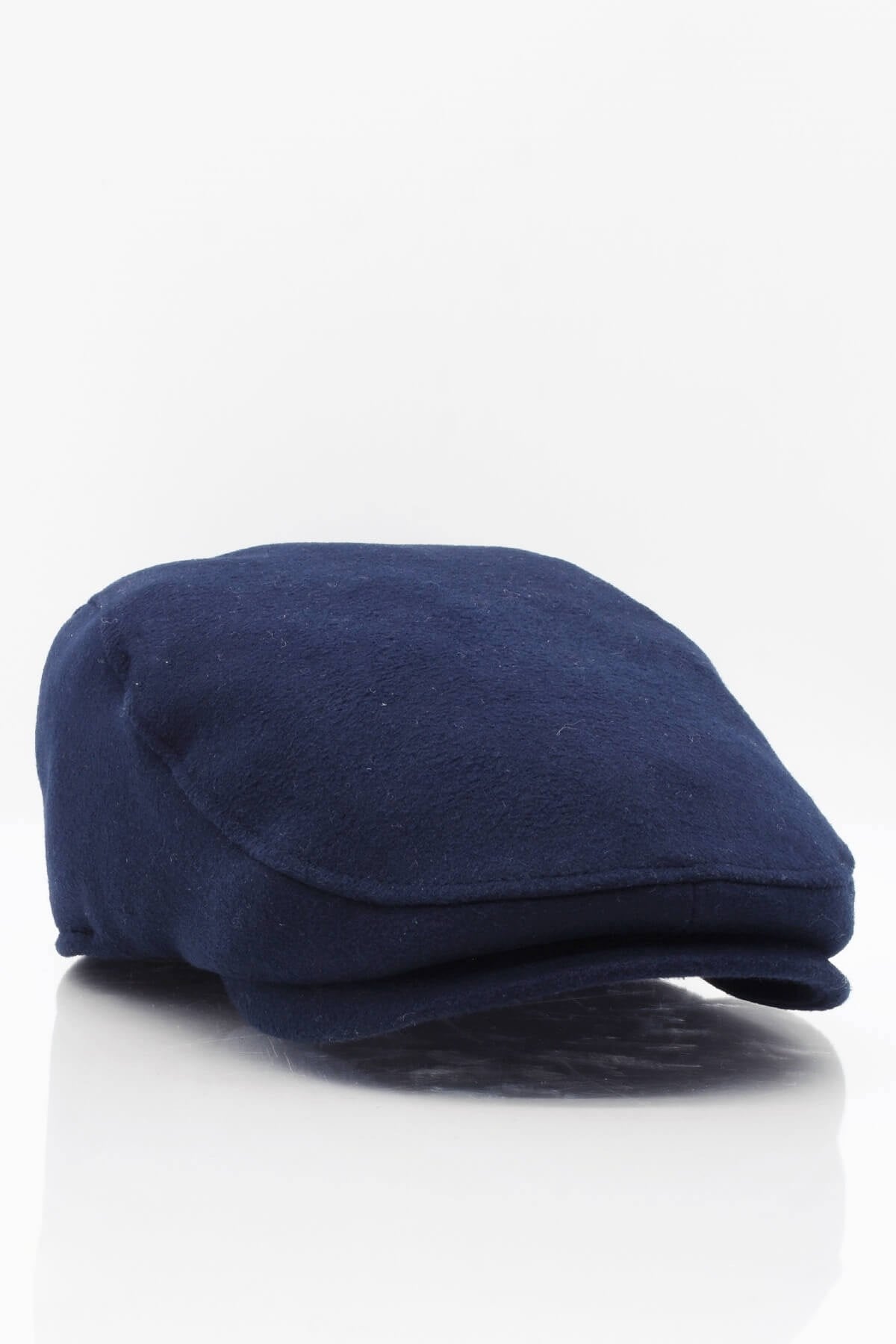 Cosmos Navy Men's Winter English Style Flat Cap