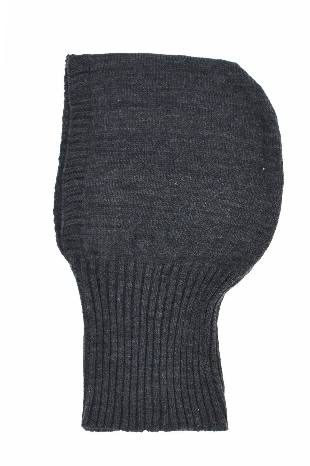 Balaclava Kadın Triko Kar Maskesi Bere Boyunluk Antrasit