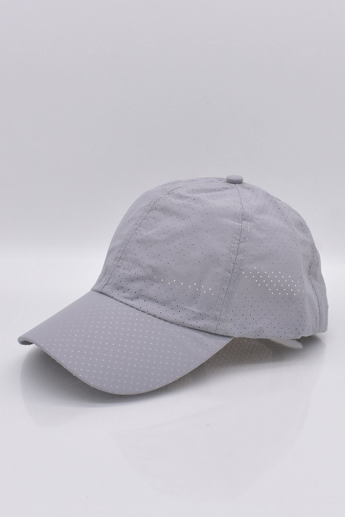 Erkek Hafif Şapka Gri Trekking Cap