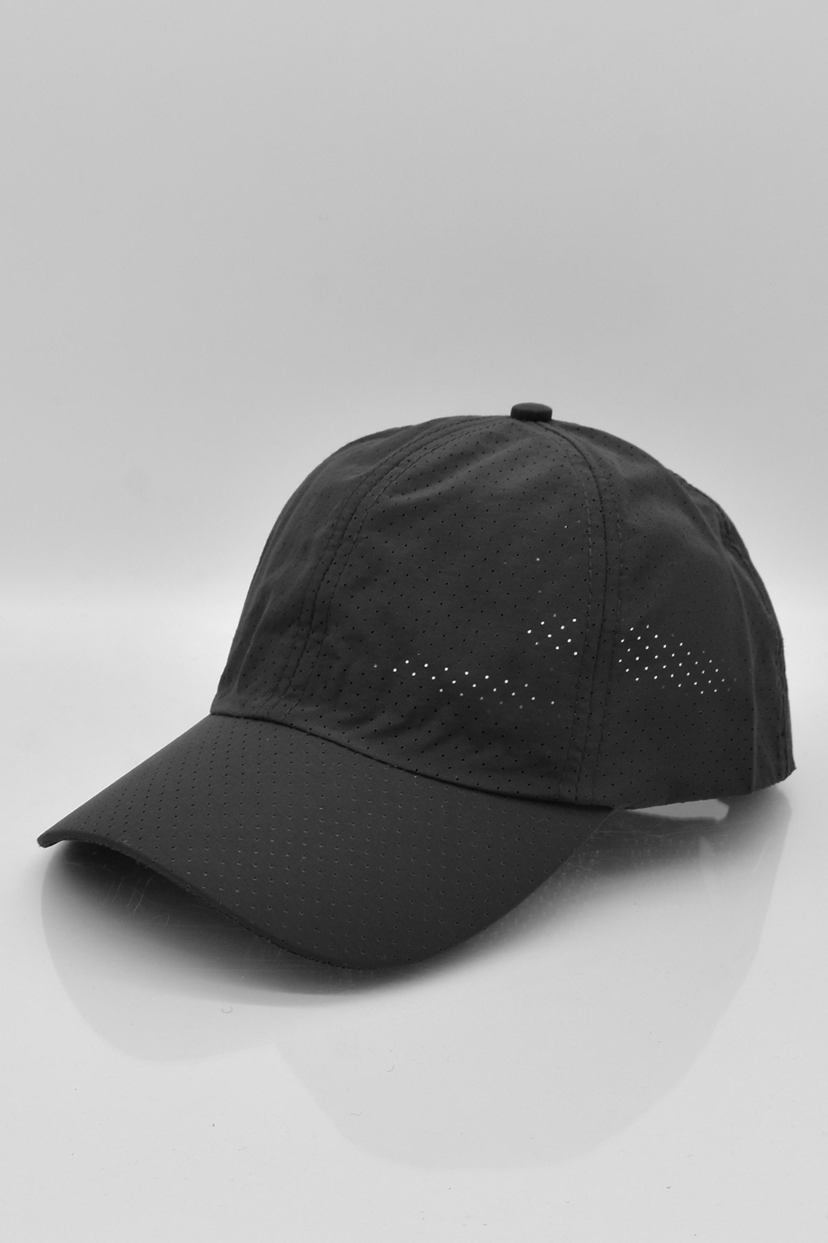 Erkek Hafif Şapka Siyah Trekking Cap