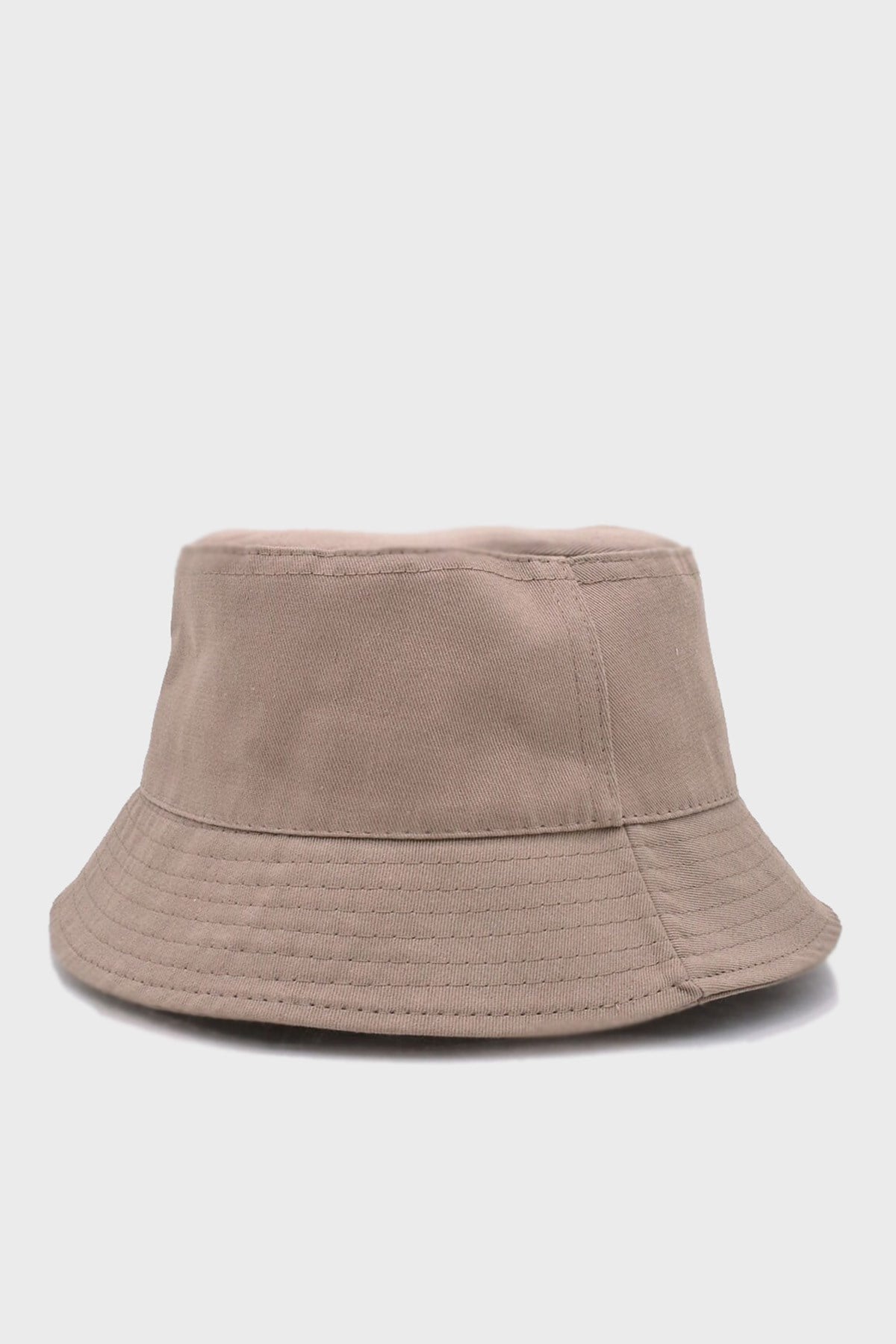 Külah %100 Pamuk Camel Kova Balıkçı Şapka Bucket Hat KLH6929