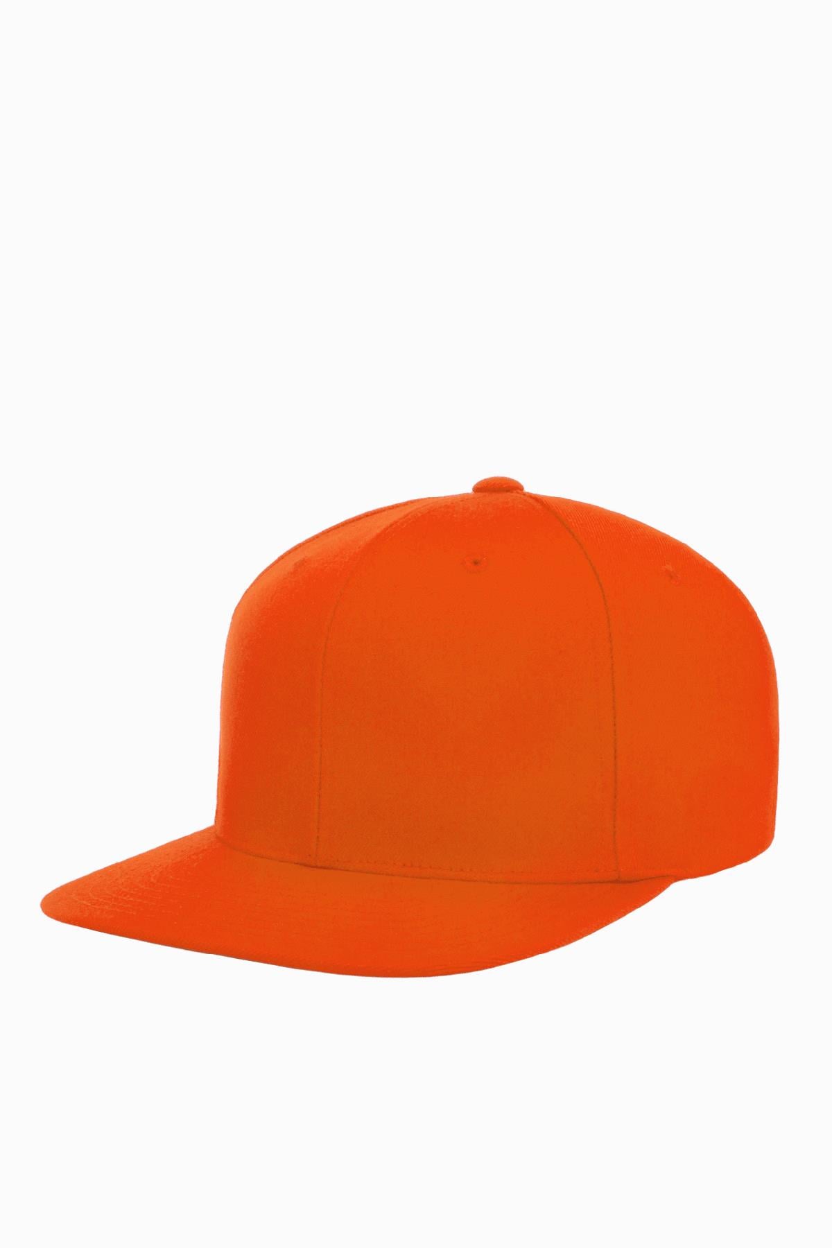 Basic Street Snapback Hiphop Cap Orange Hat