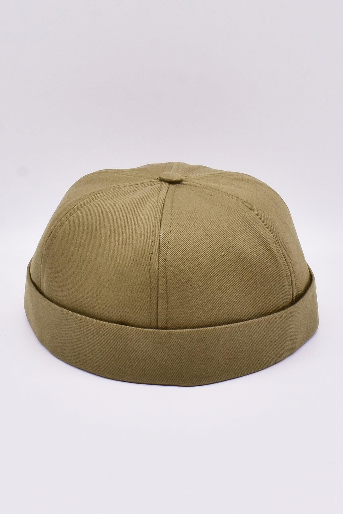 Camel %100 Cotton Cap Docker Hat