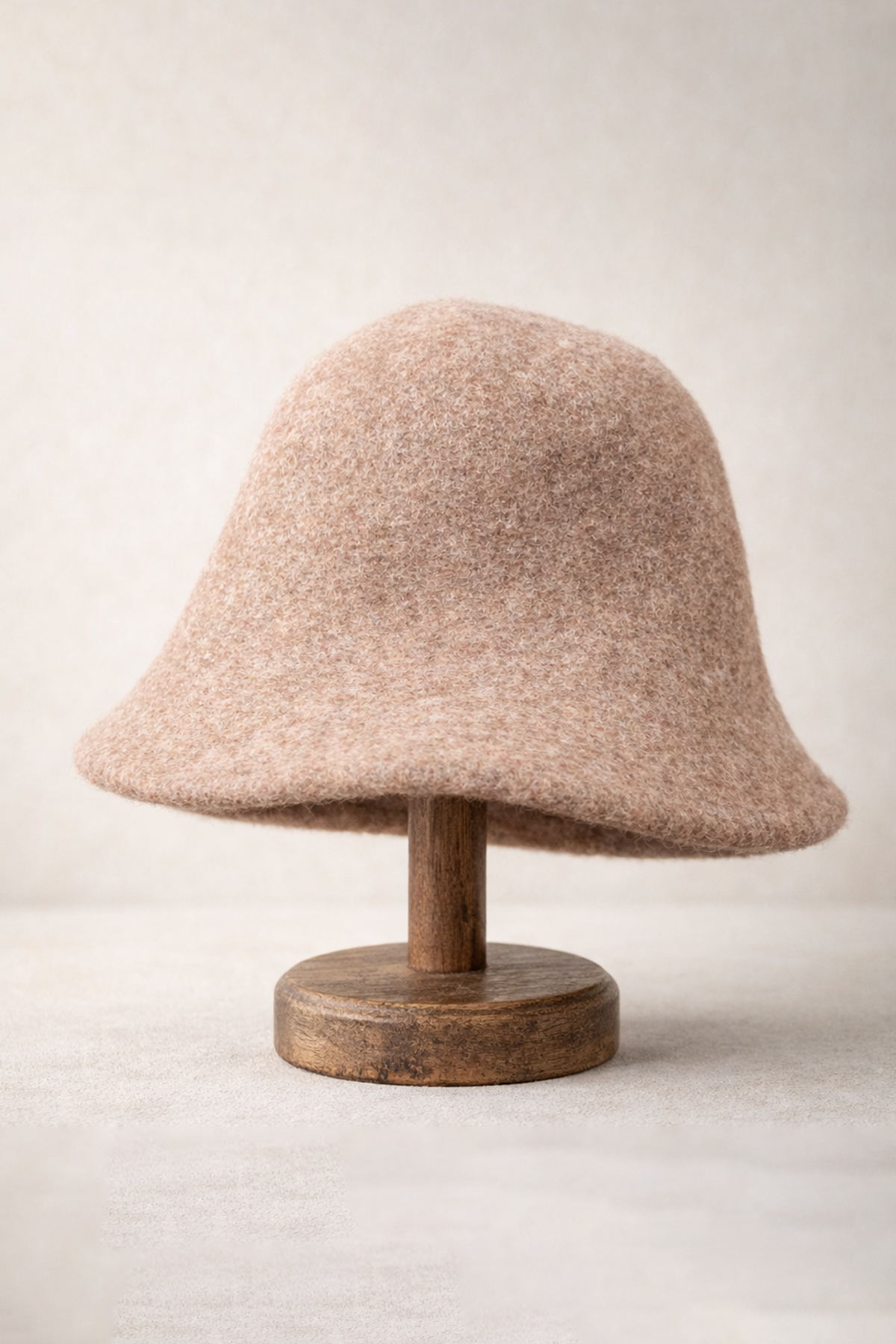 Külah Camel Yün Çan Şapka – Minimal Bell Hat | Soft Form Series KLH7577