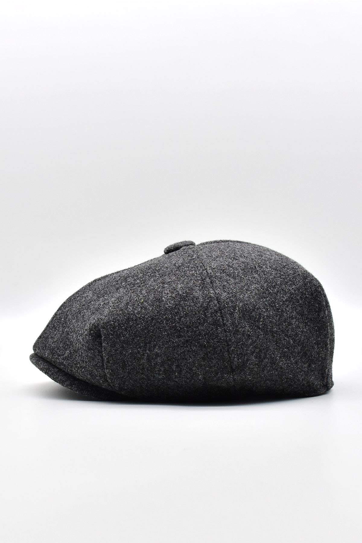 Erkek Dökümlü Kışlık Newsie Kasket Premium Irish Flat Cap Şapka