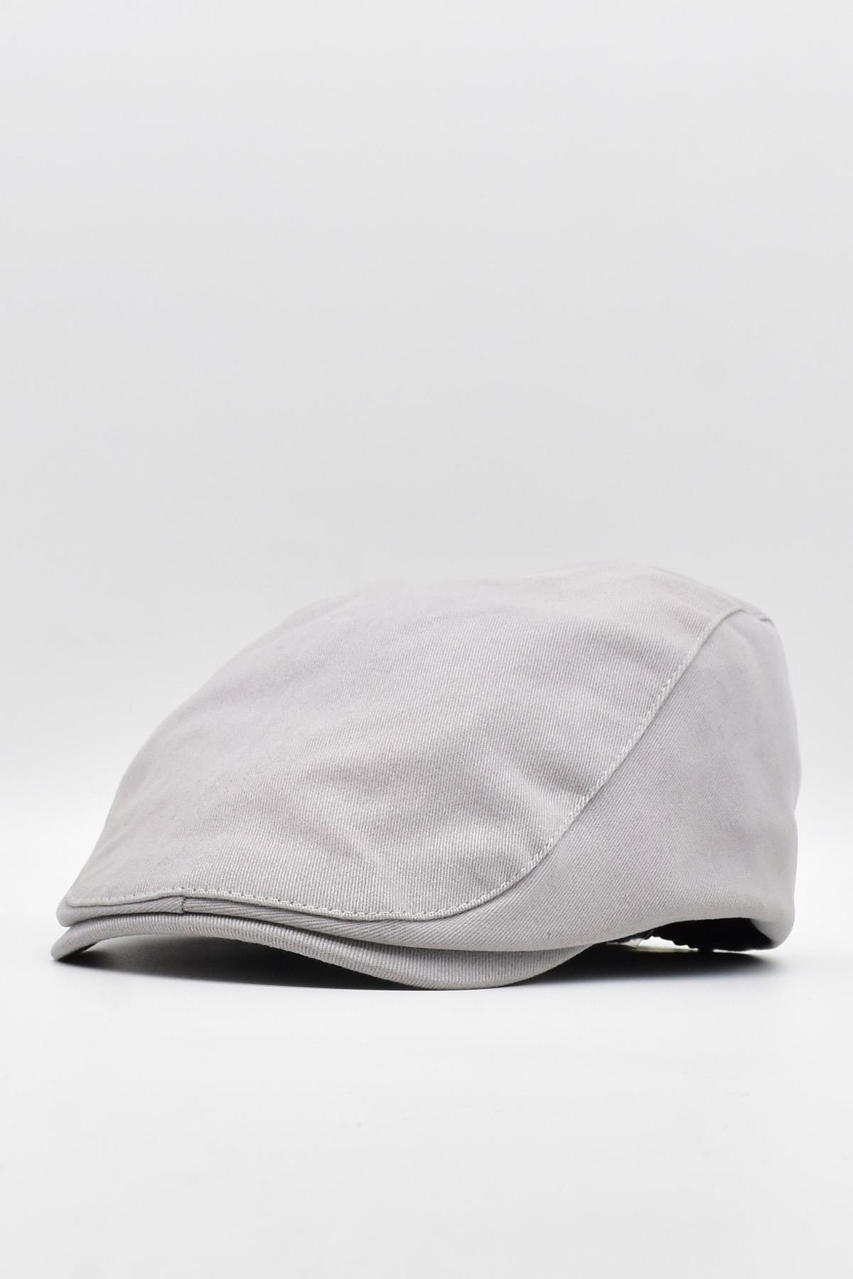 Külah Erkek Şapka Heritage Kasket Flat Cap - Silver KLH0521
