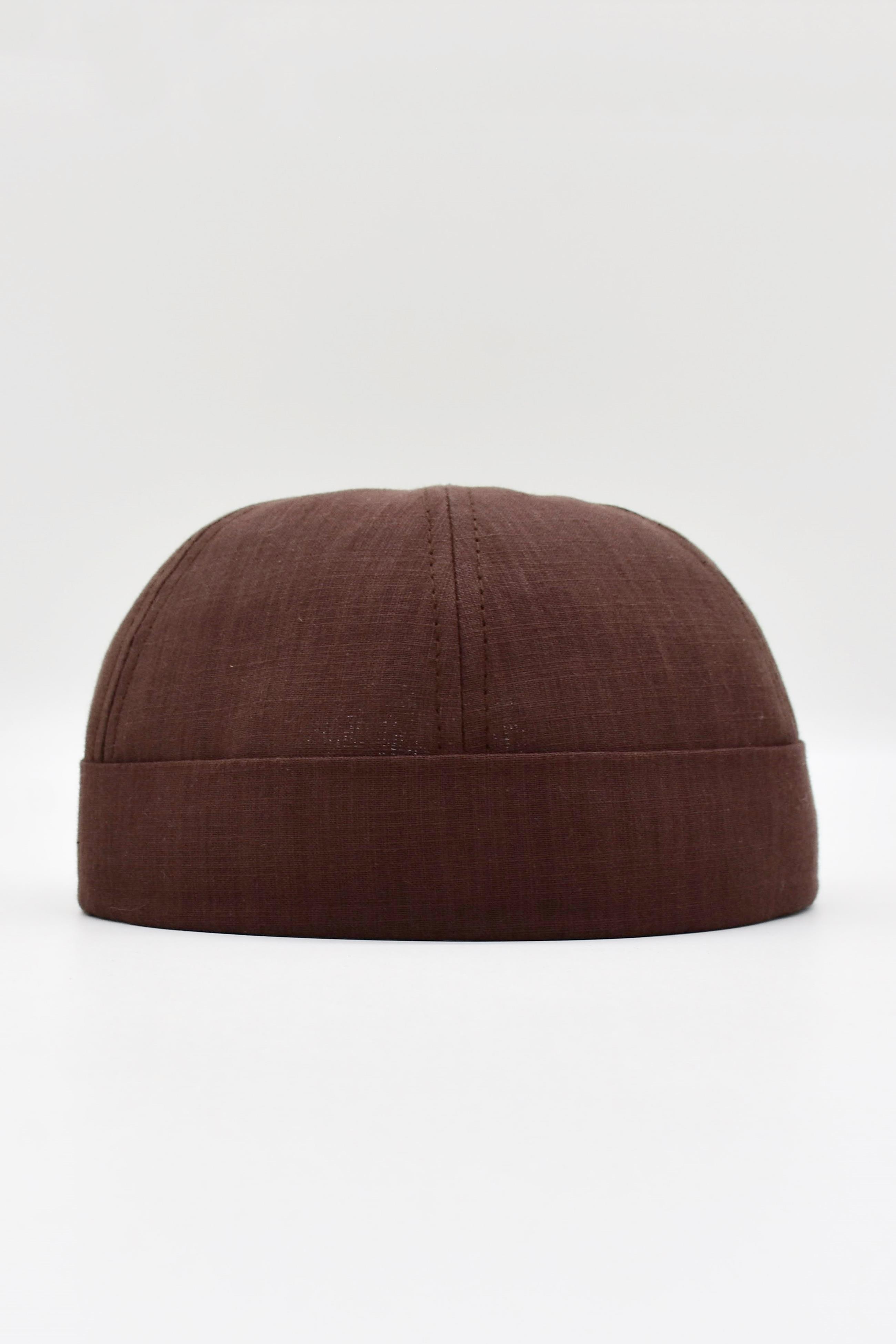 Külah Erkek Sokak Stili Docker Şapka Skullcap Brimless Cap KLH7268
